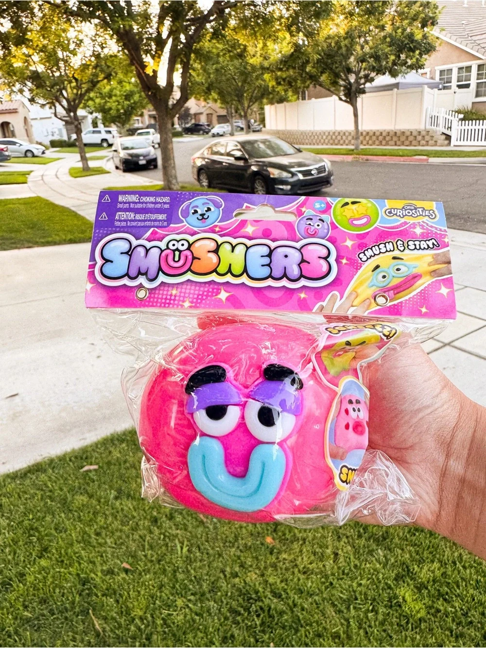 Authentic Smusher - Hot Pink Color - Kids Toys